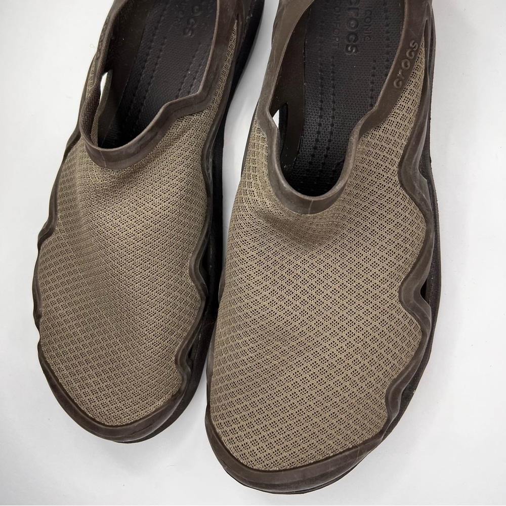 Crocs Solid Green Swiftwater Mesh Wave Sandal - M… - image 5